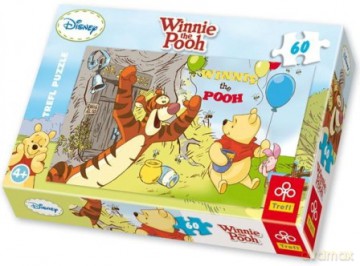 TREFL 60 Kubuś Puchatek - Przyjęcie Urodzinowe (Disney) 17185 [PUZZLE]