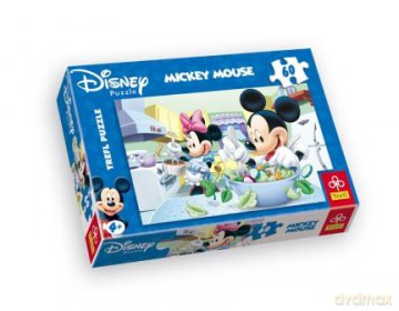 TREFL 60 el. Myszka Miki - Sałatka (Disney) 17145 el. [PUZZLE]