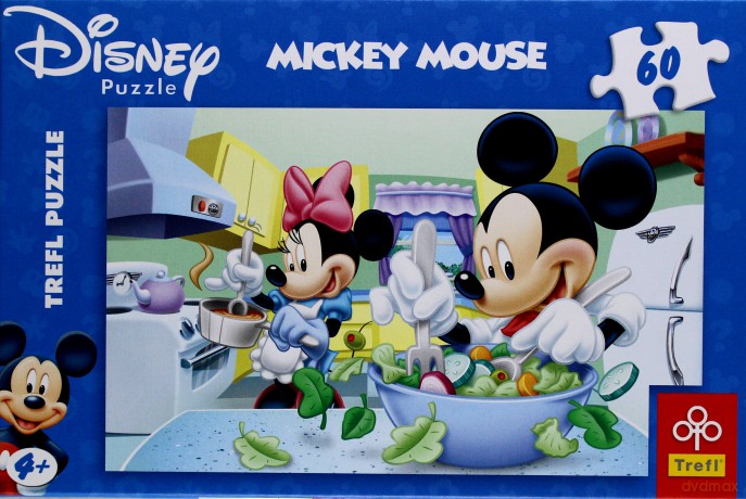 TREFL 60 el. Myszka Miki - Sałatka (Disney) 17145 el. [PUZZLE]