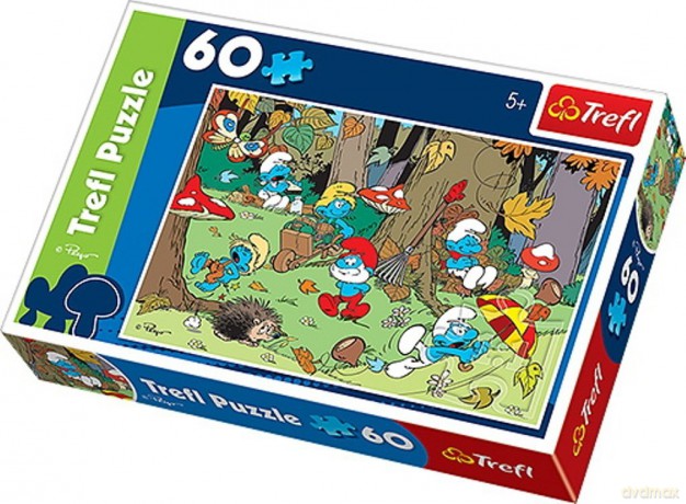 TREFL 60 Smerfy - W lesie 17202 [PUZZLE]