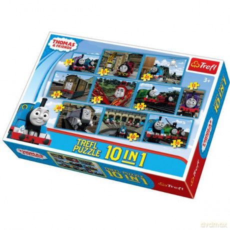 TREFL 10w1 MIX Tomek i przyjaciele 90171 [PUZZLE]