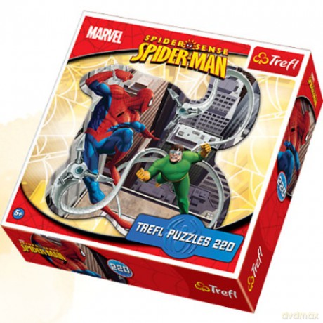 TREFL 220 KONTUROWE Spiderman 39079 [PUZZLE]