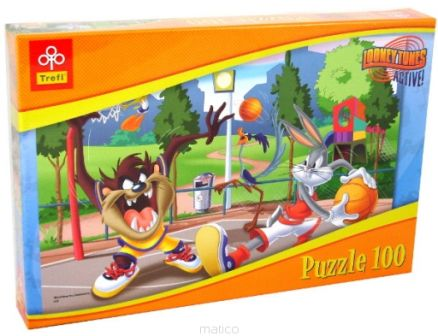 TREFL 100 Looney Tunes - Koszykówka 16153 [PUZZLE]