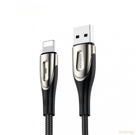 Joyroom Sharp Series kabel do szybkiego ładowania USB-A - Lightning 3A 3m czarny (S-M411)
