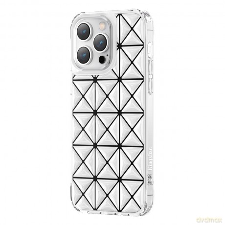 Kingxbar Miya Series etui iPhone 14 pokrowiec obudowa na tył plecki białe