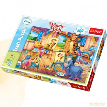 TREFL 500 Kubuś Puchatek - Portret Tygrysa (Disney) 37158 [PUZZLE]