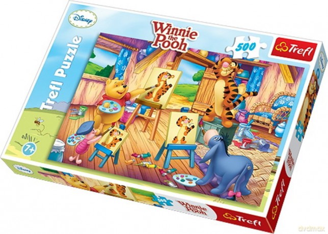 TREFL 500 Kubuś Puchatek - Portret Tygrysa (Disney) 37158 [PUZZLE]