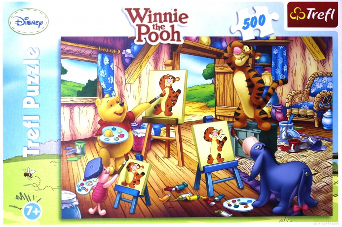 TREFL 500 Kubuś Puchatek - Portret Tygrysa (Disney) 37158 [PUZZLE]