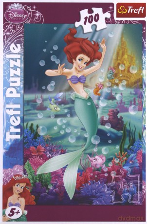 TREFL 100 El. Księżniczki - Arielka (Mała Syrenka) (Disney) 16164 [PUZZLE]