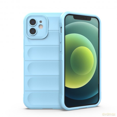 Magic Shield Case etui do iPhone 13 elastyczny pancerny pokrowiec jasnoniebieski