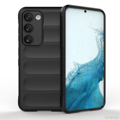 Magic Shield Case etui do Samsung Galaxy S23 elastyczny pancerny pokrowiec czarne