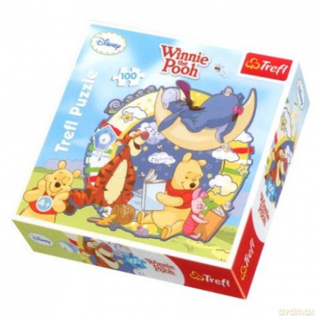 TREFL 100 el. Kubuś Puchatek - Dobranoc (Disney) 39071 [PUZZLE]