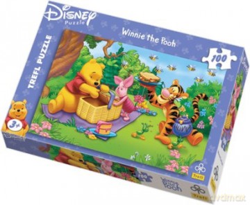 TREFL 100 El. Kubuś Puchatek - Koszyk (Disney) 16098 [PUZZLE]
