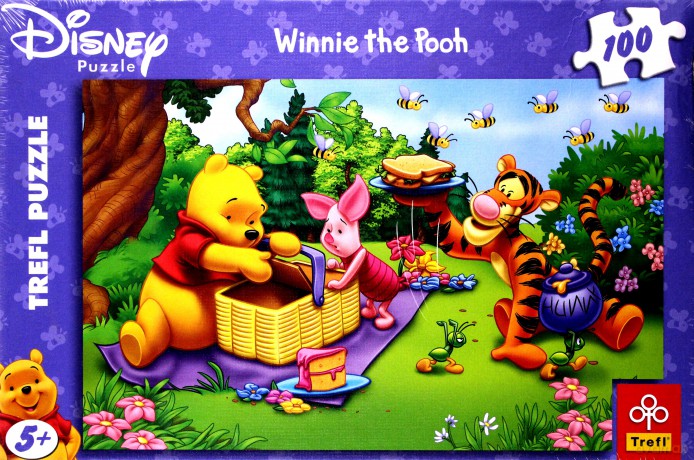 TREFL 100 El. Kubuś Puchatek - Koszyk (Disney) 16098 [PUZZLE]