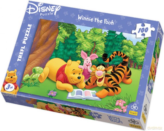 TREFL 100 El. Kubuś Puchatek - Książka (Disney) 16099 [PUZZLE]