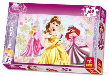 TREFL 100 El. Księżniczki - Zgrane Trio (Disney) 16162 [PUZZLE]
