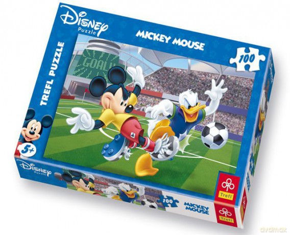 TREFL 100 El. Myszka Miki - Na Stadionie (Disney) 16122 [PUZZLE]