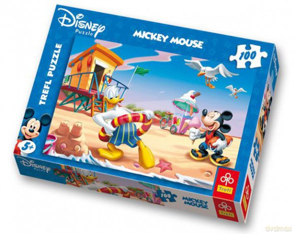 TREFL 100 el. Myszka Miki - Nauka Pływania (Disney) 16116 [PUZZLE]