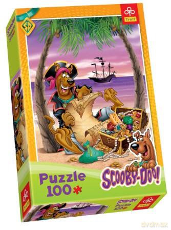 TREFL 100 El. Scooby Doo - Na wyspie skarbów 16154 [PUZZLE]