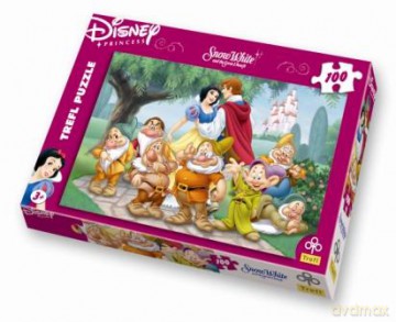 TREFL 100 el. Księżniczki - Królewna Śnieżka - Szczęśliwa Para (Disney) 16102 [PUZZLE]