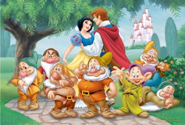 TREFL 100 el. Księżniczki - Królewna Śnieżka - Szczęśliwa Para (Disney) 16102 [PUZZLE]