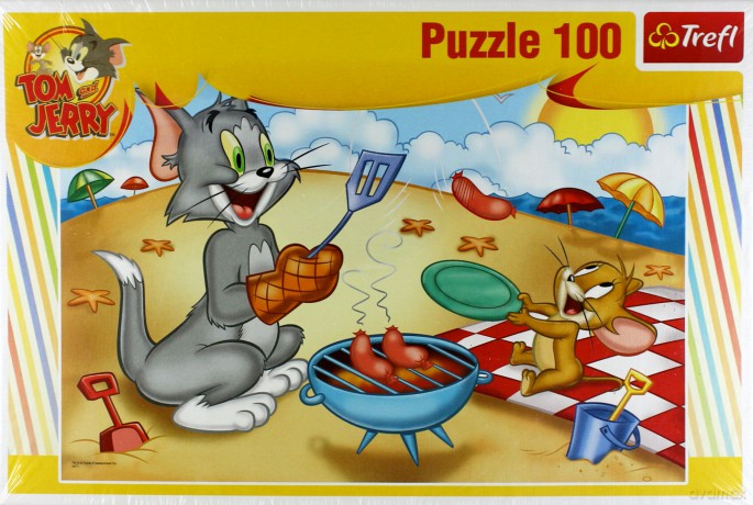 TREFL 100 El. Tom i Jerry - Grill 16131 [PUZZLE]