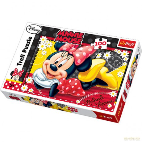 TREFL 100 el. Myszka Minnie - Wesoła Minnie (Disney) 16193 [PUZZLE]