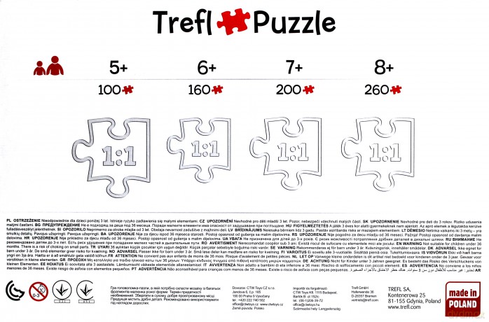 TREFL 100 El. Dzwoneczek - Wesołe Wróżki (Disney) 16159 [PUZZLE]