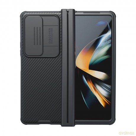 Nillkin CamShield Pro Case (simple) etui Samsung Galaxy Z Fold 4 pokrowiec z osłoną na aparat czarne