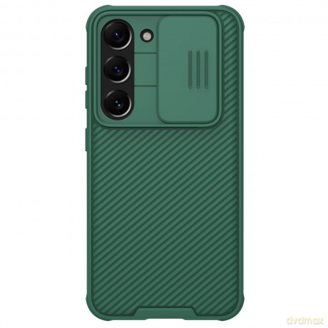 Nillkin CamShield Pro Case etui Samsung Galaxy S23 pokrowiec z osłoną na aparat zielone