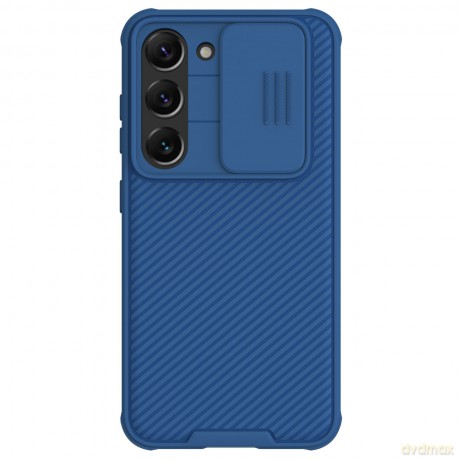 Nillkin CamShield Pro Case etui Samsung Galaxy S23+ pokrowiec z osłoną na aparat niebieskie