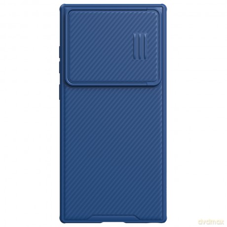 Nillkin CamShield S Case etui Samsung Galaxy S23 Ultra pancerny pokrowiec osłona na aparat niebieskie