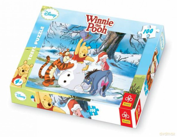 TREFL 100 El. Kubuś Puchatek - Zimowe Zabawy 16163 [PUZZLE]