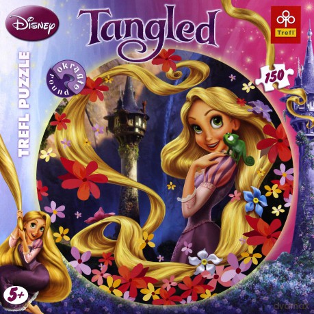 TREFL 150 OKRĄGŁE Zaplątani - Roszpunka (Disney) 39038 [PUZZLE]