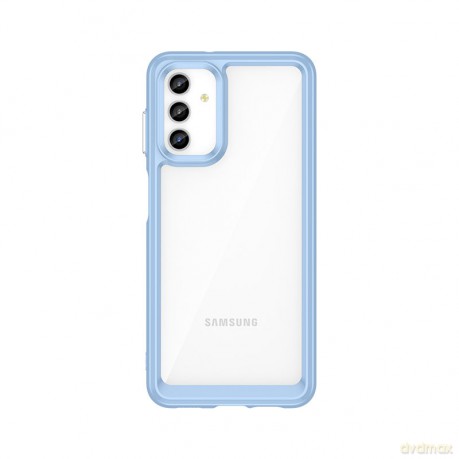 Outer Space Case etui Samsung Galaxy A13 5G pokrowiec z elastyczną ramką niebieskie