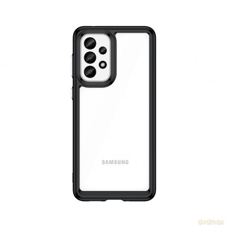 Outer Space Case etui Samsung Galaxy A33 5G pokrowiec z elastyczną ramką czarne