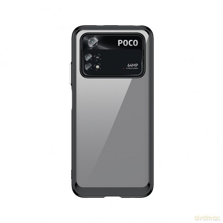 Outer Space Case etui Xiaomi Poco M4 Pro pokrowiec z elastyczną ramką czarne