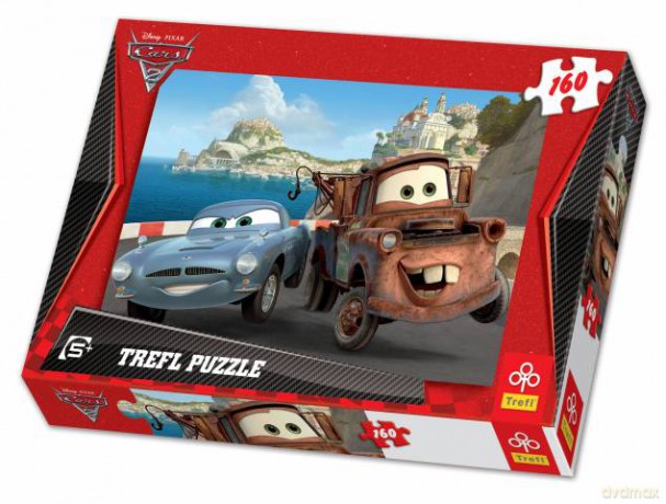 TREFL 160 el. Auta 2 - Złomek i Finn (Disney) 15196 [PUZZLE]