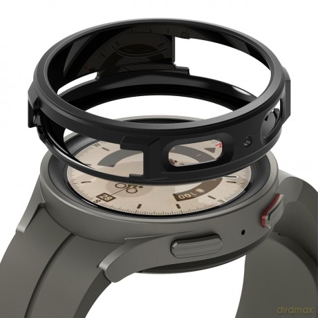 Ringke Air Sports żelowy pokrowiec etui do Samsung Galaxy Watch 5 Pro 45mm czarny (ASG654151RS)
