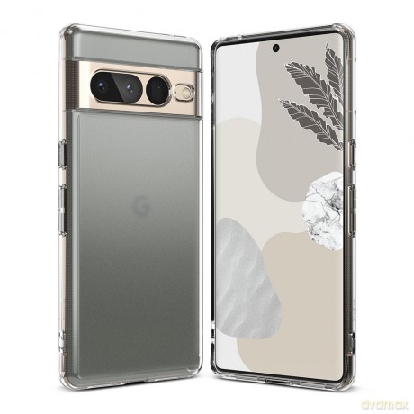 Ringke Fusion etui Google Pixel 7 Pro pancerny pokrowiec przezroczyste