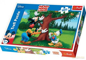 TREFL 160 el. Myszka Miki i przyjaciele - Smaczne Jabłuszka (Disney) 15206 [PUZZLE]