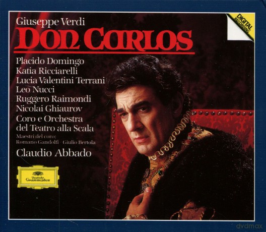 Domingo,Abbado,Rocciarelli: Verdi:Don Carlos [4CD]