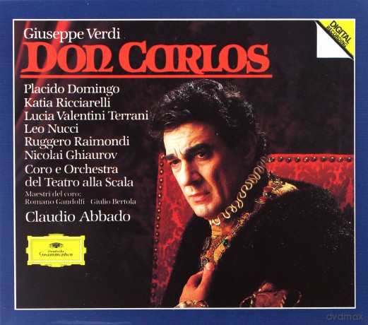Domingo,Abbado,Rocciarelli: Verdi:Don Carlos [4CD]