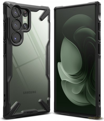 Ringke Fusion X etui Samsung Galaxy S23 Ultra czarne