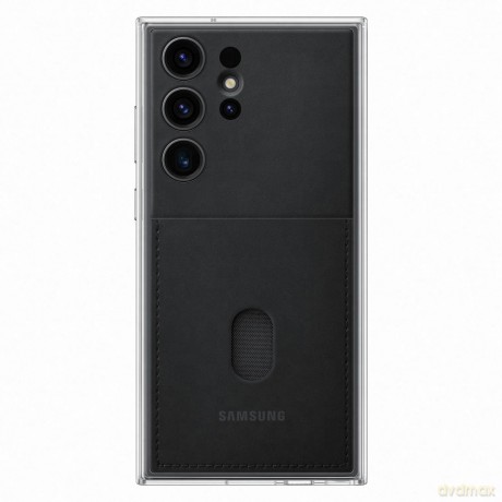 Samsung Frame Cover etui Samsung Galaxy S23 Ultra pokrowiec z wymiennymi pleckami czarne (EF-MS918CBEGWW)