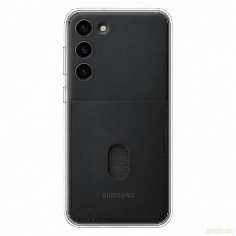 Samsung Frame Cover etui Samsung Galaxy S23+ pokrowiec z wymiennymi pleckami czarne (EF-MS916CBEGWW)