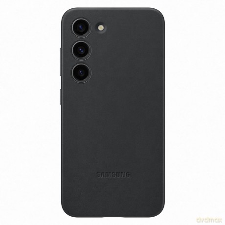Samsung Leather Cover etui Samsung Galaxy S23 pokrowiec z naturalnej skóry czarne (EF-VS911LBEGWW)