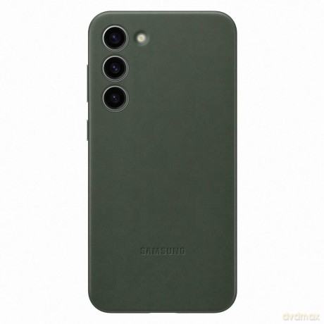 Samsung Leather Cover etui Samsung Galaxy S23+ pokrowiec z naturalnej skóry zielone (EF-VS916LGEGWW)