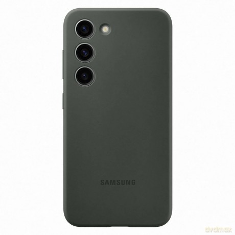 Samsung Silicone Cover etui Samsung Galaxy S23 silikonowy pokrowiec khaki (EF-PS911TGEGWW)