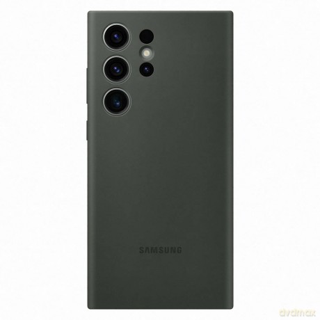 Samsung Silicone Cover etui Samsung Galaxy S23 Ultra silikonowy pokrowiec khaki (EF-PS918TGEGWW)